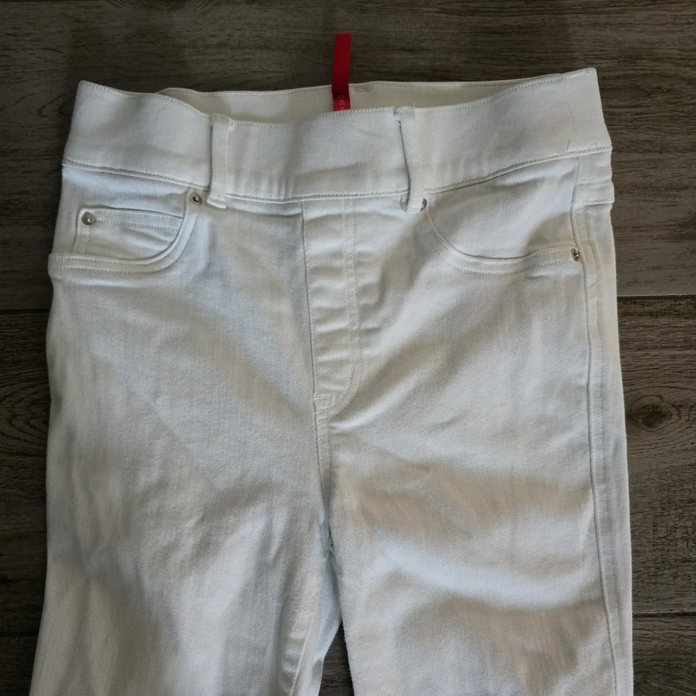 SPANX White Fit Flare Women's Pants SZ Small - Picture 6 of 10